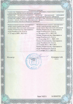 Картинка лицензии